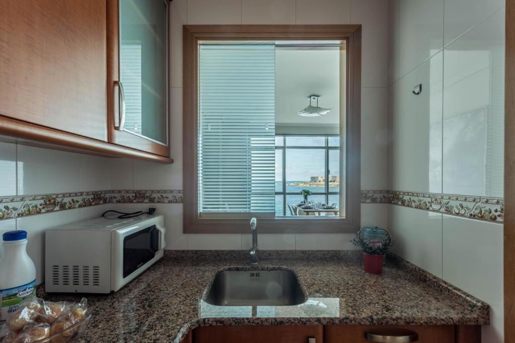 Vivienda Con Increibles Vistas A La Playa De Riazor Corunha Exterior foto